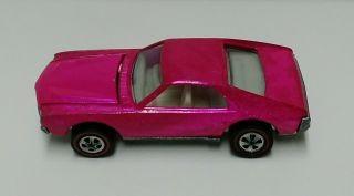 1969 Hot Wheels Redline Hot Pink Custom AMX US 2