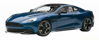 Autoart 1/18 Aston Martin Vanquish S 2017 Metallic Blue 70274 0674110702743