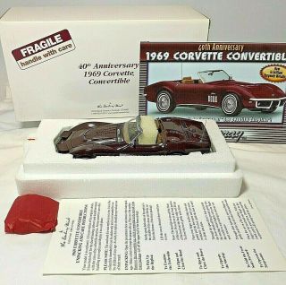 Danbury 1969 Corvette Convertible 40th Anniversary Limited Edition - Box 2