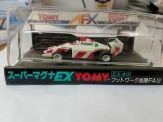 Tomy Afx G,  10 Footworks Ex - 013 In Case Ho Slot Car F1 Indy