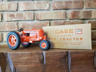 Case Toy Tractor Model Sc Plastic Monarch 1/16th Scale,  Orig.  Box