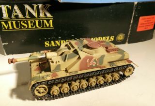 Char Allemand Stug Iv Tank Museum Sandford Sm 31 1/50 German Panzer Solido Ww2