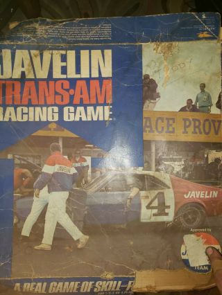 1968 Javelin Trans Am Racing Game By Republic Tool - 2 Cars