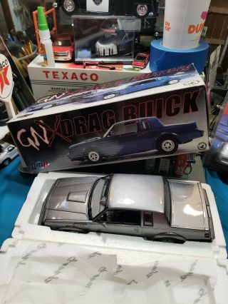 Gmp Street Fighter 1987 Gnx Drag Buick Grand National 1:18 Scale Car