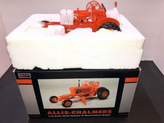 Allis Chalmers W Speed Patrol Grader Orange Spectacular 2016 Show Tractor
