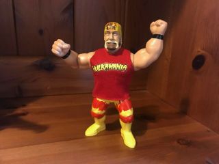 Hulk Hogan Custom Wwf Wwe Hasbro Retro Mattel Series Wrestling Figure
