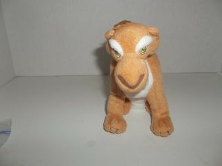 2009 Ty Ice Age Saber Tooth Tiger Diego Plush Beanie Baby 6 1/2 " Tall