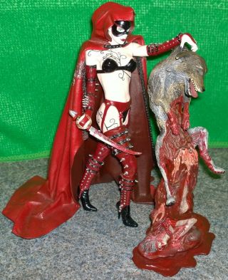 Mcfarlane Twisted Fairy Tales Red Riding Hood Action Figure -