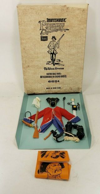 Matchbox The Fighting Furies The Redcoat Adventure Accessories Kit Nib Sears