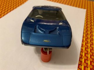 1/24 Monogram Sr2471 Ford Gt Ready To Run Slot Car Vintage Hard To Find Chassis