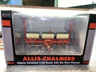 1/16th Scale Allis Chalmers 330 Six Row Planter Orange Spectacular Show Mn Corn