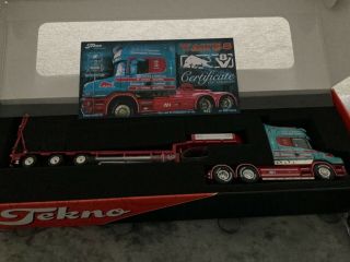 Tekno Yates &sons Scania T - Cab No2 Complete With Cert Boxed