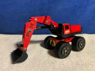 Tiny Tonka 1003 Private Label P&h Backhoe Made In Japan Very Hard To Find