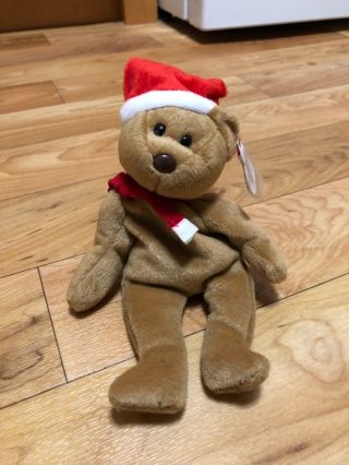 Ty Beanie Baby 1997 Holiday Teddy Bear (1996)