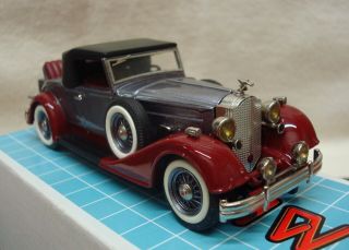 1934 Packard 1107 Convertible Coupe,  1/43 Minimarque N Brk Motor City Western
