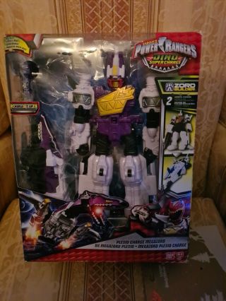 Power Rangers Dino Charge Plesio Megazord Complete In The Box With Charger