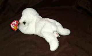 1996 Ty Beanie Babies Retired - Fleece the Sheep - Lamb Plush - With Tags Pristine 3
