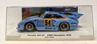 Fly 99101 Porsche 935 K3 Drm Toy Fair Special 1/32 Slot Car In Display Case