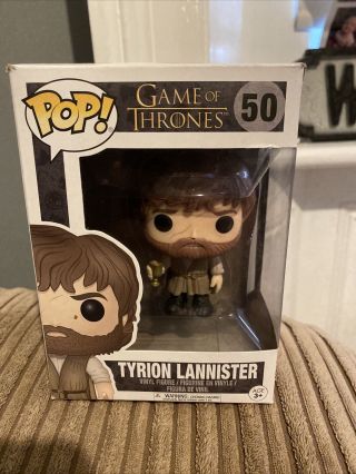 Game Of Thrones Tyrion Lannister Funko Pop Vinyl Figure 50 Little
