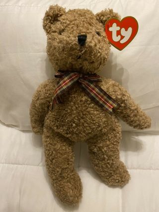 Curly Style 5300 Ty Beanie Baby 1990 Large 16” Retired Rare Tag Errors Mwmt