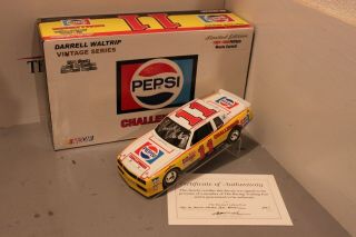 1983 - 1986 Darrell Waltrip Pepsi Challenger 1/24 Team Caliber Diecast Autographed