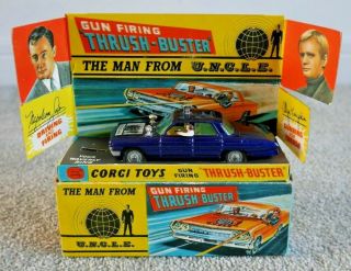 Corgi 497 The Man From Uncle Thrush - Buster 1966 100 Boxed Nr I250