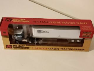 Dcp.  Diecast Promotions.  Tractor - Trailer.  1/64.  Poole Truck Lines.  31622.