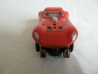 Vintage Aurora Thunderjet TJet HO Scale Red Cheetah Slot Car Open Rivet 1403 EX 3