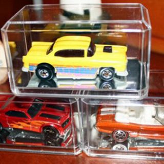 Display Cases (132) 1/64 w/Mirrored Floor w/Backgrounds Cars Hot Wheels 164 - CD 2