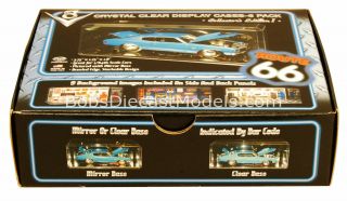 Display Cases (132) 1/64 w/Mirrored Floor w/Backgrounds Cars Hot Wheels 164 - CD 6