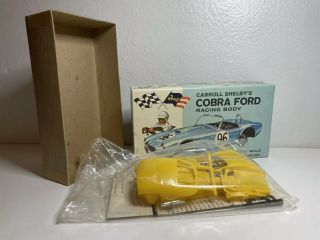 Vintage Revell 1/32 Slot Car Shelby Cobra Racing Body Kit