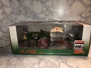 Oliver Row Crop 66 W/case Grain Drill Firestone Wheels Of Time Collectibles