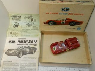 Vintage K & B Aurora 1:24 Scale 330 P2 Ferrari Slot Car
