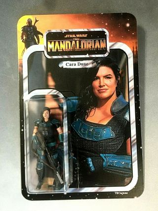 Star Wars - The Mandalorian - Custom Carded Former Shocktrooper Cara Dune