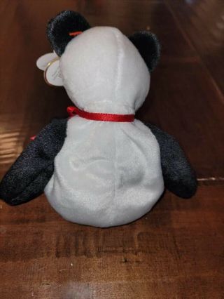 Fortune Pandas Retired Ty Beanie Baby 1997 w/ Tags Rare Vintage 2