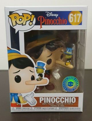 Funko Pop Movies: Pinocchio - Pinocchio With Jiminy Cricket Figure 617