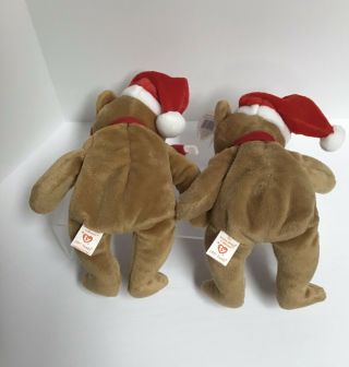 ty beanie baby 1997 holiday teddy bear (2) Both Are RARE 3