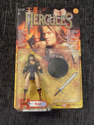 Hercules - Xena Warrior Princess Action Figure Shield & Sword Toy Biz 1996