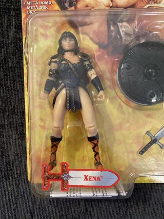 HERCULES - Xena Warrior Princess Action Figure Shield & Sword Toy Biz 1996 2