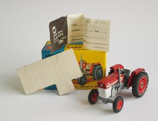 Corgi Toys No.  66,  Massey - Ferguson 165 Tractor,  - V V Near