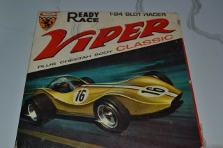 1/24 Vintage Classic Vipor Slot Car For Cox & Revell Races