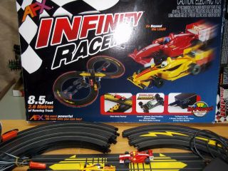 Tomy Aurora Afx " Infinity " Raceway With Mega G - Plus Cars And Tri - Power Pack