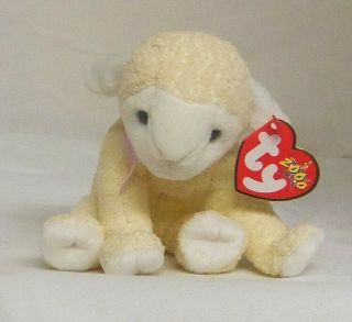 Fleecie 2000 Ty Beanie Babie 6in Easter Lamb Sheep 3up Boys Girls 04279