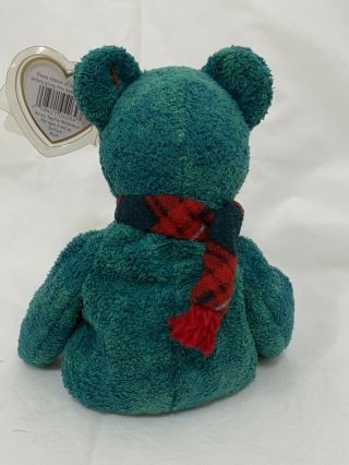 Wallace the Bear - TY Beanie Baby - Rare with Errors 2