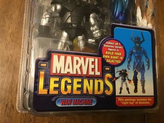 Marvel Legends War Machine Toy Biz 2005 MOC Galactus BAF 3