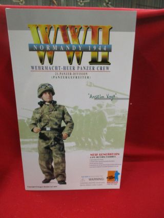 Dragon 1/6 Scale Wwii Normandy 1944 Wehrmacht - Heer Panzer Crew