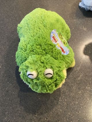 Frog Pillow Pet Green Cute And Soft Ribbit Plush