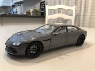 Mondo Motors 1/18 Gray Lamborghini Estoque Concept Car