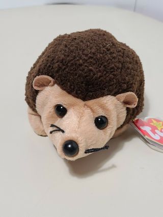 Ty Beanie Baby Prickles The Hedgehog With Tag