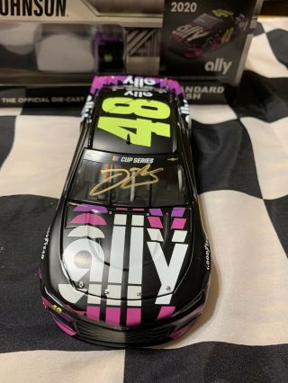 2020 Jimmie Johnson Autographed 48 Ally Zl1 Camaro 1/24